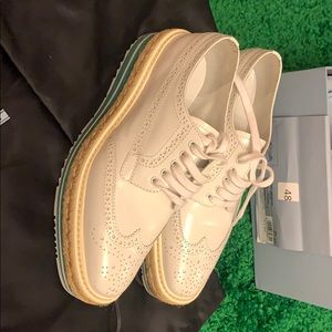 Prada Classic Platform oxfords